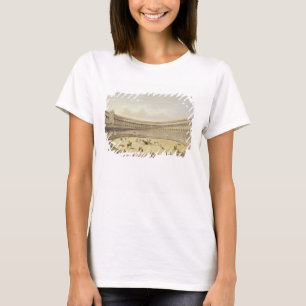 T-shirt A plaza de Toros de Madrid, 1865 (litho da cor)