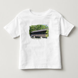 T-shirt A Ponte Cobierta Stone Mountain em Stone