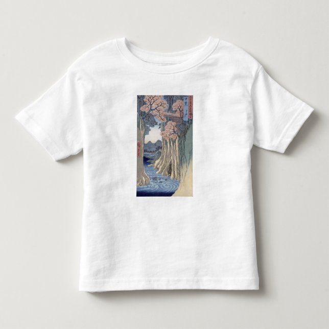 T-shirt A ponte de macaco na província de Kai (Frente)