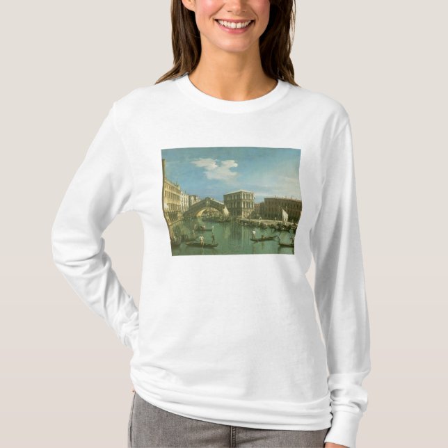 T-shirt A ponte de Rialto, Veneza (Frente)