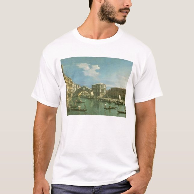 T-shirt A ponte de Rialto, Veneza (Frente)