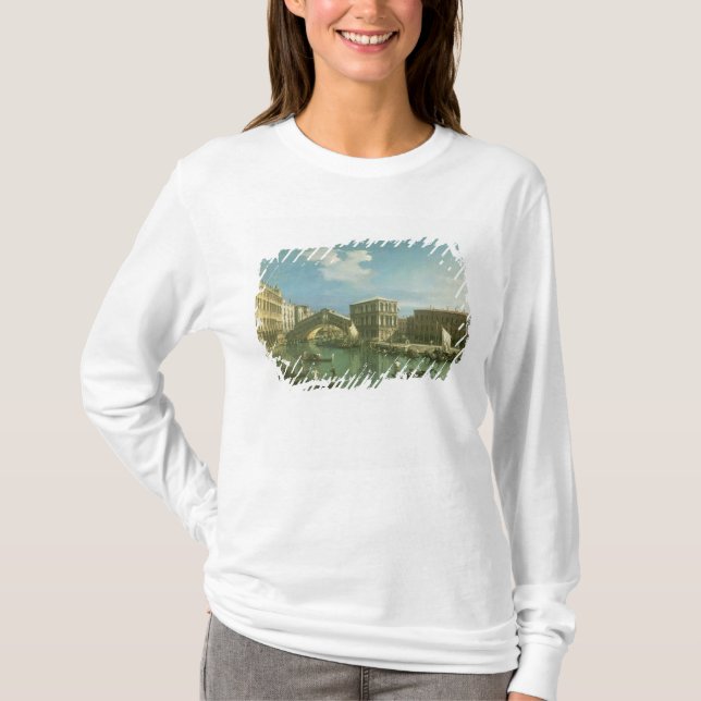 T-shirt A ponte de Rialto, Veneza (Frente)