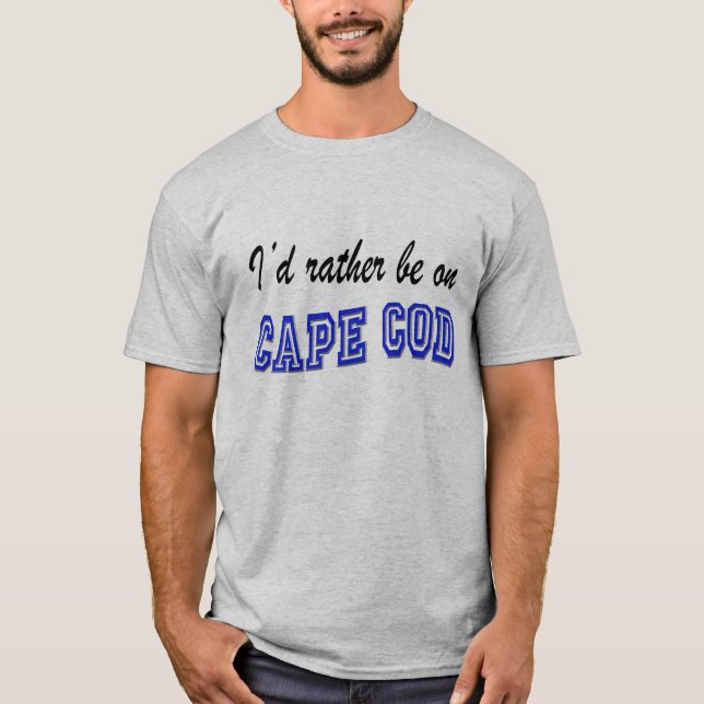 T-shirt A preferencialmente esteja em Cape Cod (Frente)