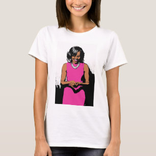 T-shirt A primeira senhora por Jesse Raudales
