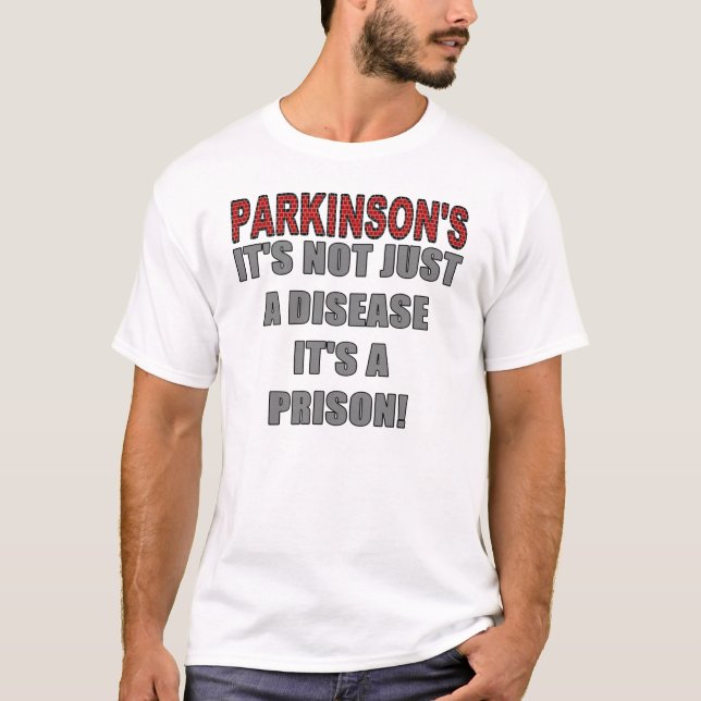 T-shirt A prisão de Parkinson (Frente)