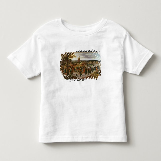 T-shirt A procissão de casamento (Frente)