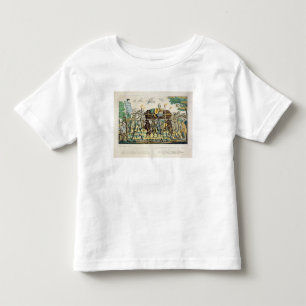 T-shirt A procissão do caçador, c.1850 (mão colorida le