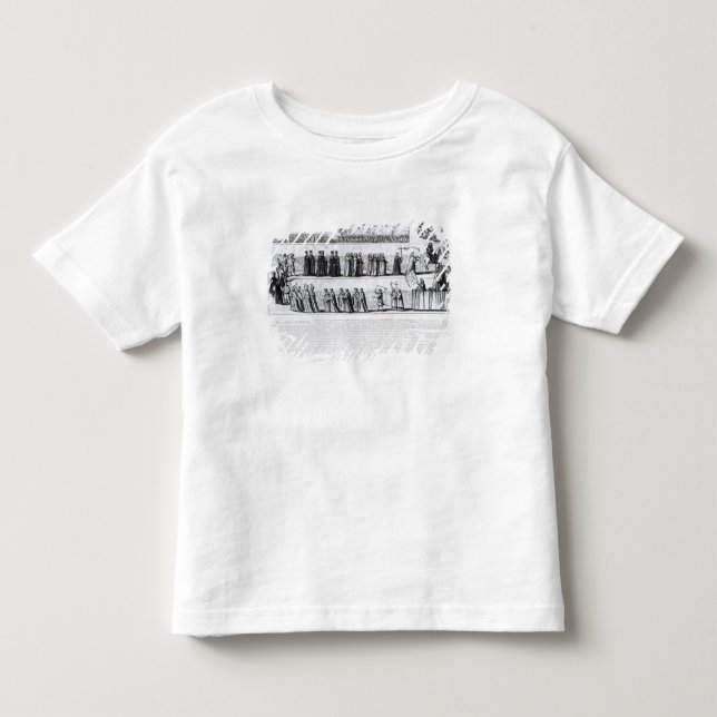 T-shirt A procissão trocista solene (Frente)