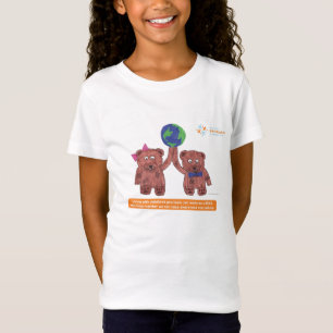 T-shirt A "psoríase pode ser um urso "