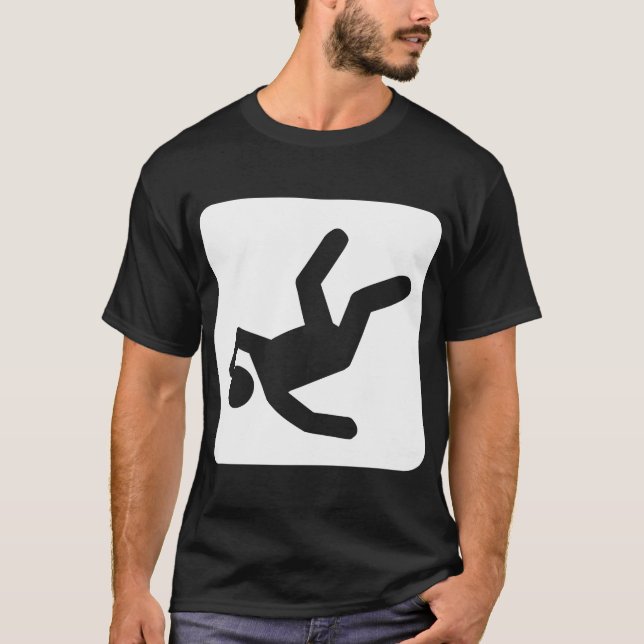 T-shirt A Queda do Homem - Branco (Frente)