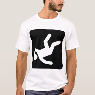 T-shirt A Queda do Homem - Preto