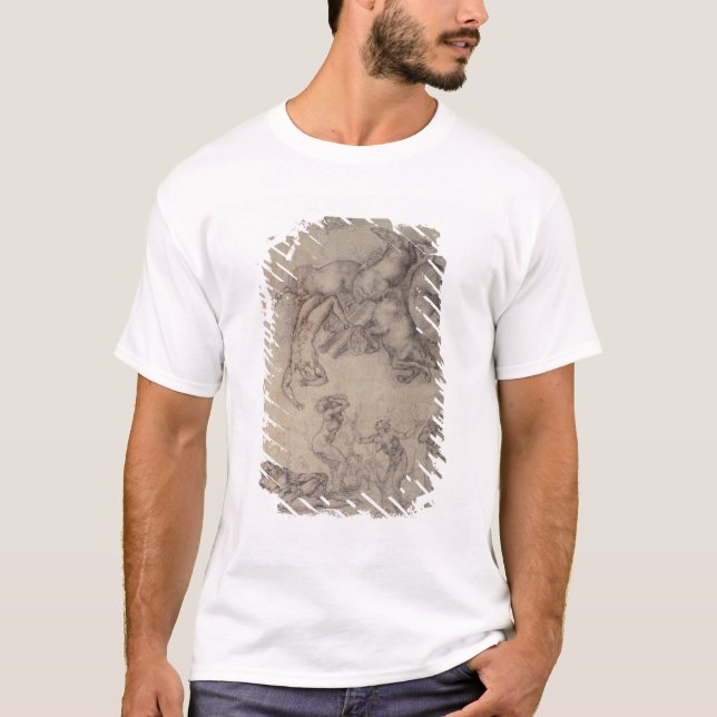 T-shirt A queda do Phaethon, 1533 (Frente)