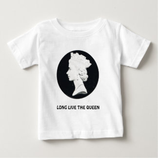 T-shirt A rainha Elizabeth II, vive por muito tempo a