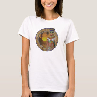 T-shirt A rainha Nefertiti coube a camisola de alças