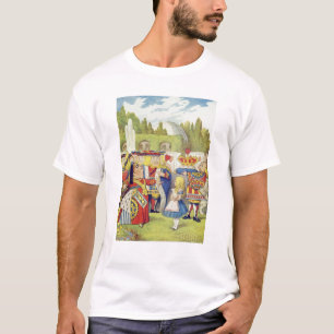 T-shirt A rainha veio! E não é irritada. "