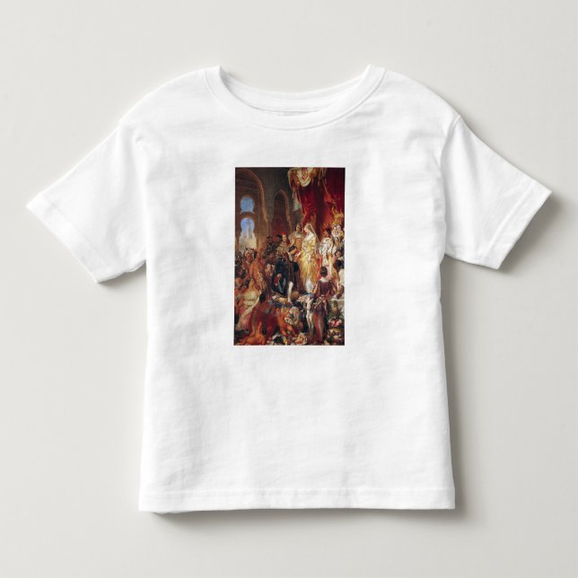 T-shirt A recepção de Cristóvão Colombo (Frente)