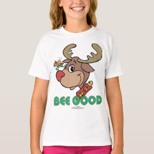 T-shirt a rena com o nariz vermelho