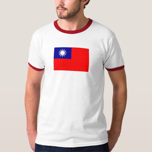 T-shirt A República da China (Frente)