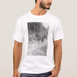 T-shirt A retirada de Washington dos grandes prados