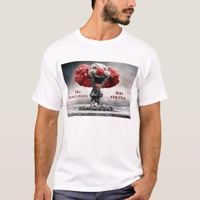 T-shirt a revolução começou (Frente)