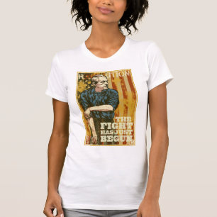 T-shirt A revolução de Ron Paul apenas começou o t-shir