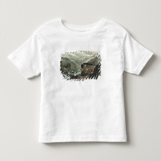 T-shirt A rota a Califórnia (Frente)
