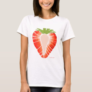 T-shirt A roupa das mulheres - segredo da morango