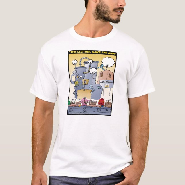 T-shirt "A roupa faz o homem " (Frente)