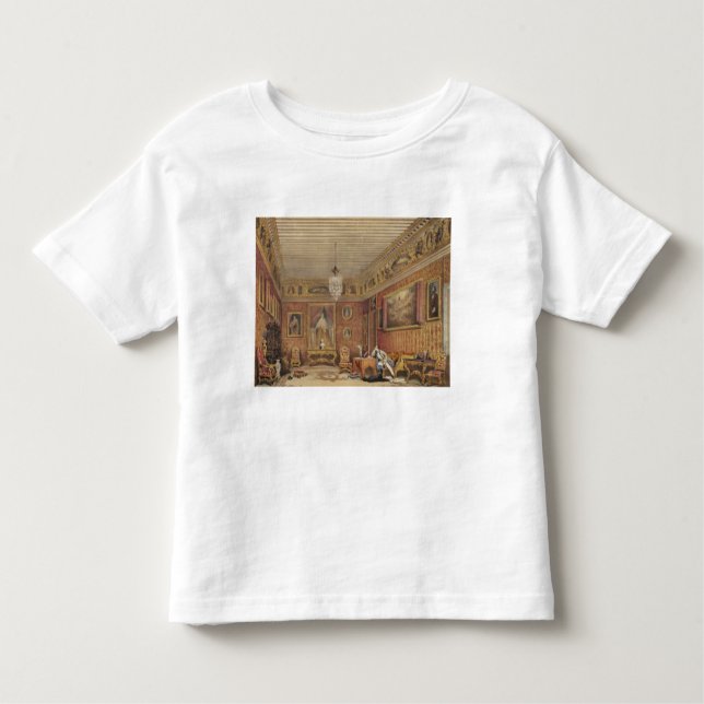 T-shirt A sala de Byron em Palazzo Mocenigo, Veneza (w/c (Frente)