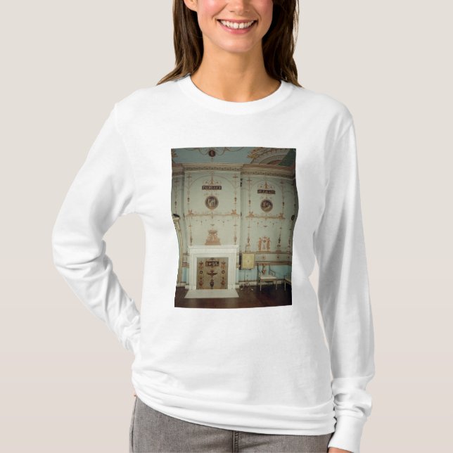 T-shirt A sala de Etruscan, parque de Osterley, Middlesex (Frente)