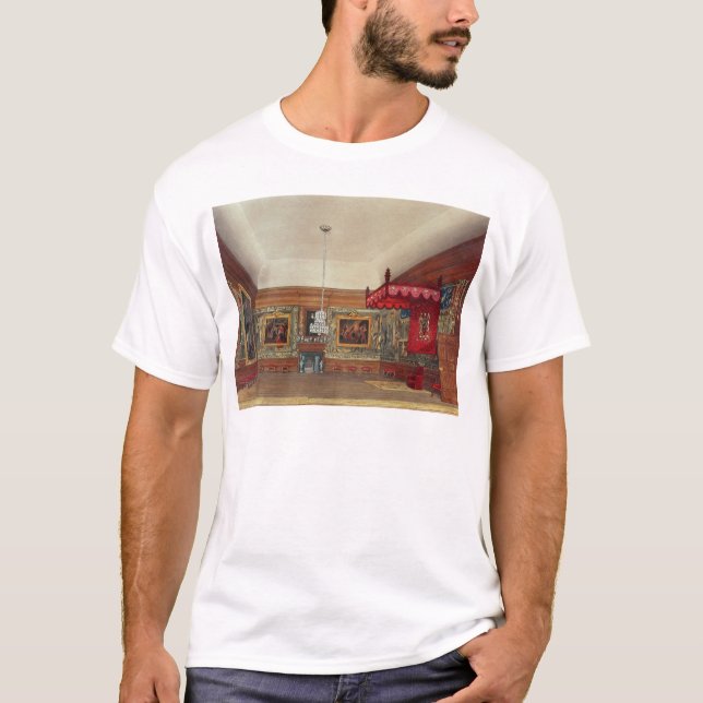 T-shirt A sala do trono, Hampton Court (Frente)