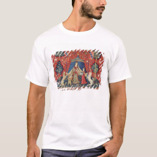 T-shirt A senhora e o unicórnio: 'A meu somente desire