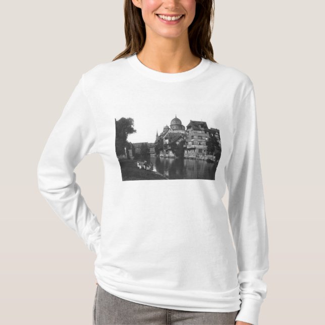 T-shirt A sinagoga em Nuremberg, c.1910 (Frente)
