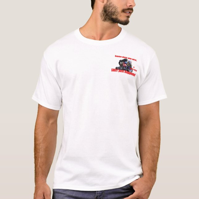 T-shirt A sujeira Vai-Karting (Frente)