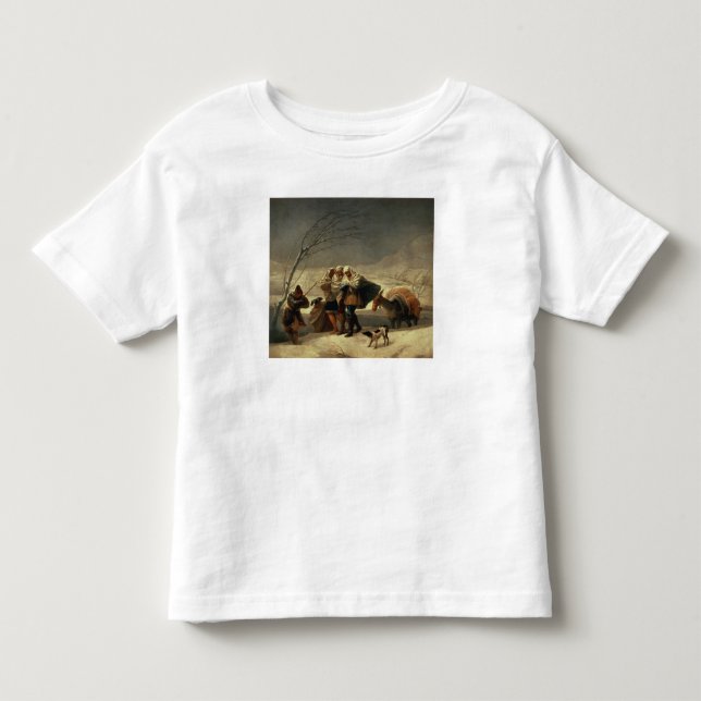 T-shirt A tempestade de neve, 1786-87 (Frente)
