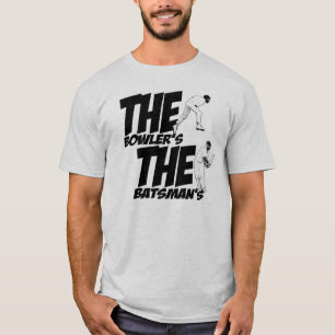 T-shirt A terra arrendada do jogador o Willey do batedor