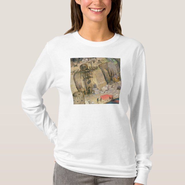 T-shirt A torre de Babel (Frente)