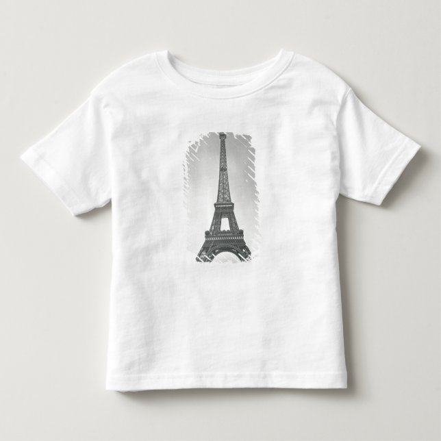 T-shirt A torre Eiffel, 1887-89 (Frente)