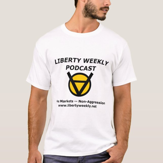T-shirt A tributação semanal da liberdade oficial é o (Frente)