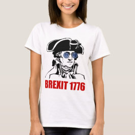T-shirt A UE 1776 de George Washington Brexit embandeira
