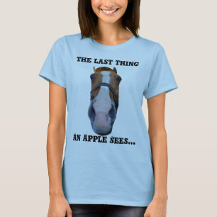 T-shirt A última coisa que Apple vê…