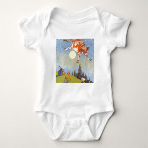 T-shirt A vaca saltada sobre a lua