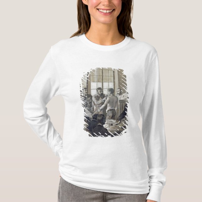 T-shirt A vacinação (Frente)
