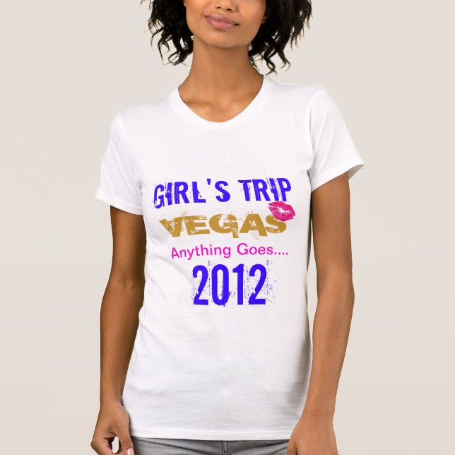 T-shirt A viagem da menina de Vegas (Frente)