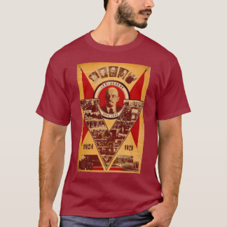 T-shirt A vida de Vladimir Lenin