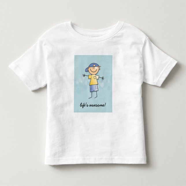T-shirt a vida é incrível! (Frente)