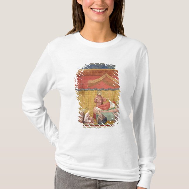 T-shirt A visão do papa Gregory IX 1297-99 (Frente)