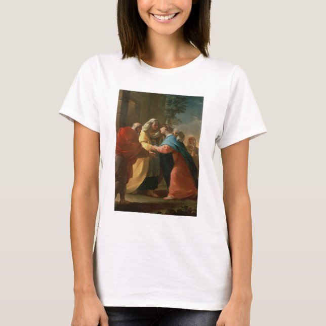 T-shirt A Visitação (óleo na canvas) (Frente)