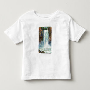 T-shirt A vista de Taughannock cai da parte inferior