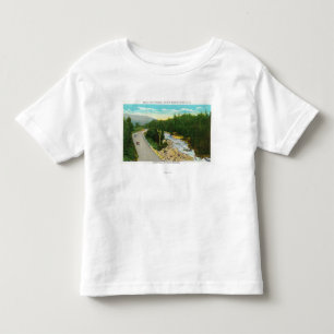 T-shirt A vista do Ammonoosuc abaixa quedas
